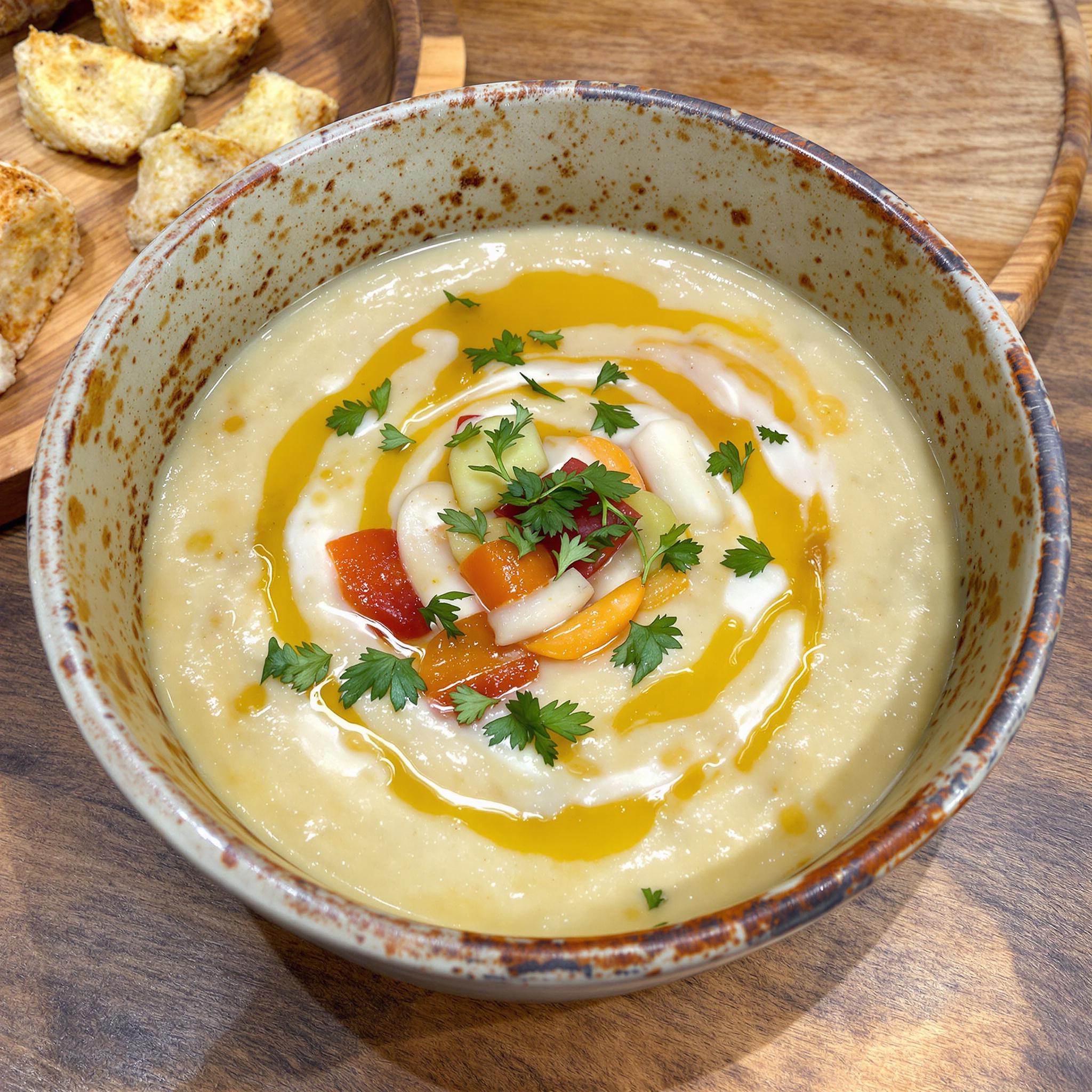 receta de crema de verduras