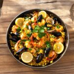 receta paella de marisco