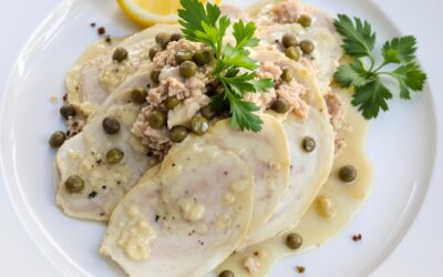 Vitello tonnato receta: ¡delicioso plato italiano!