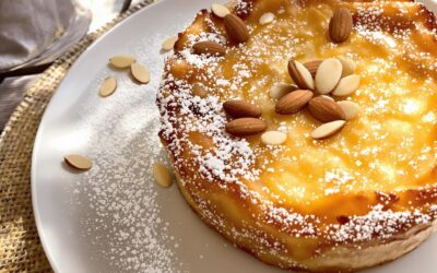 Clafoutis de cerezas y almendras: Delicia Irresistible