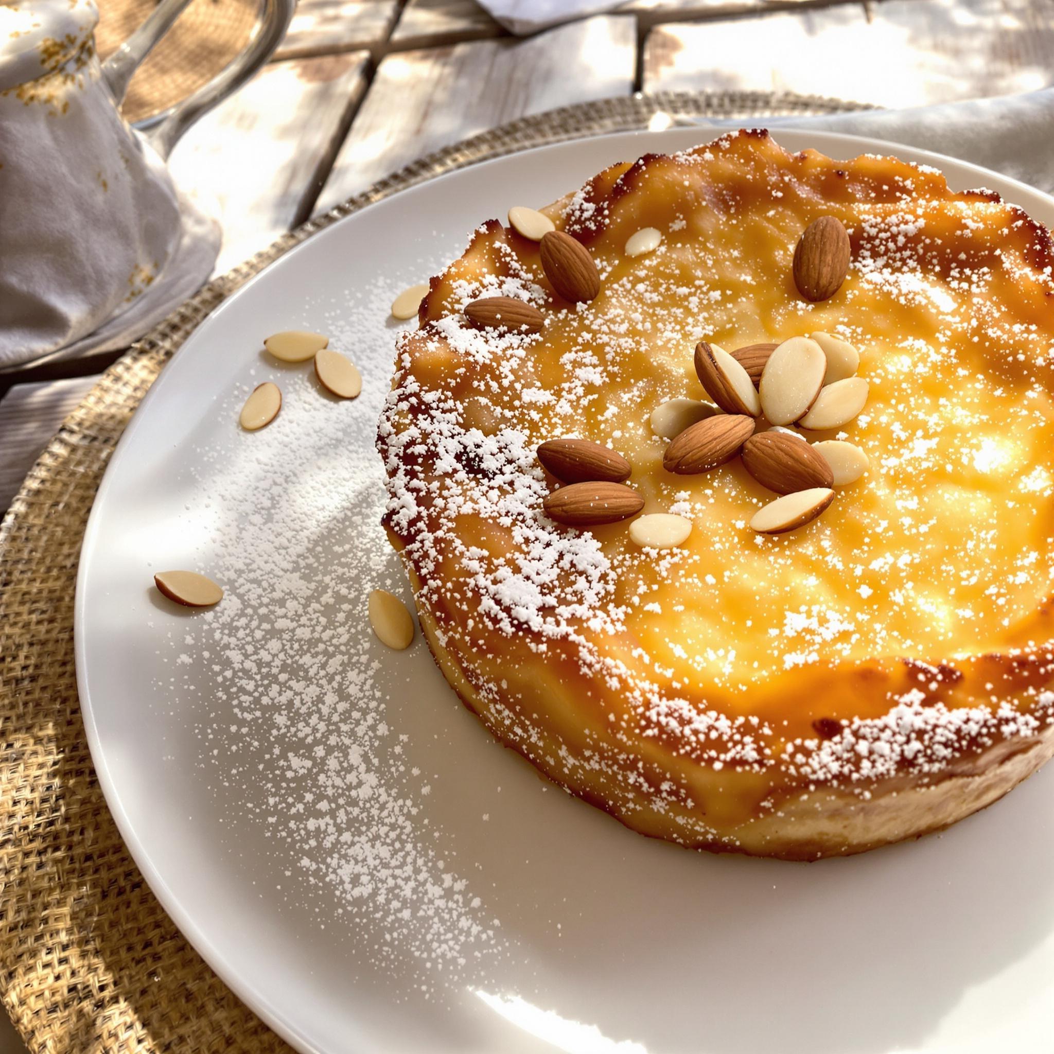 Clafoutis de cerezas y almendras