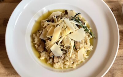 Risotto de setas con queso parmesano: ¡Sabor Irresistible!