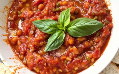 Salsa de tomate casera con albahaca: Delizia in Cucina!