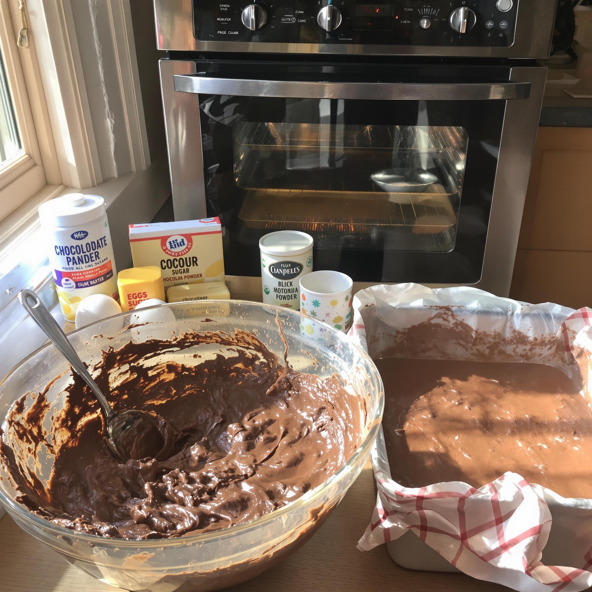 bizcocho de chocolate receta
