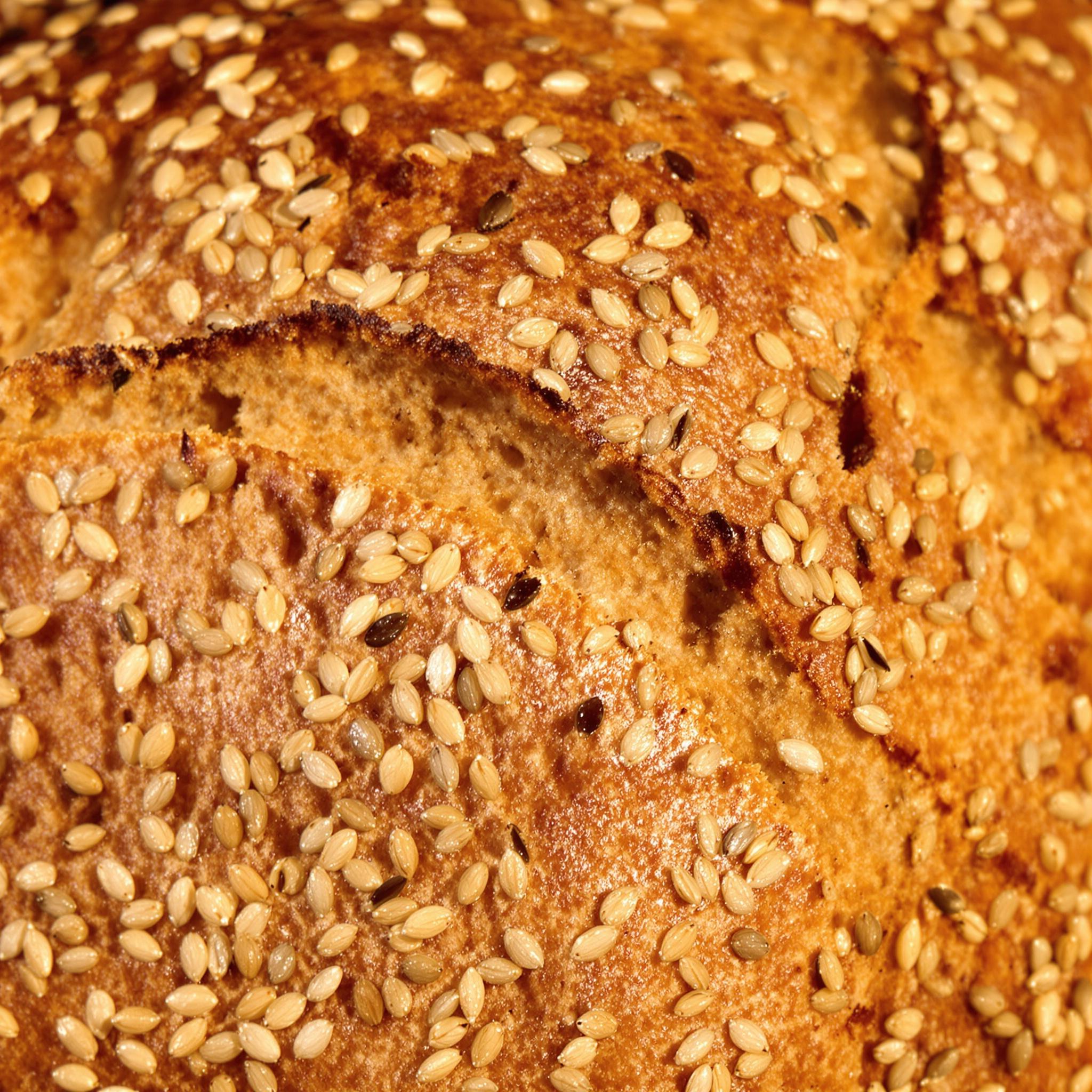 Pan de semillas con harina integral
