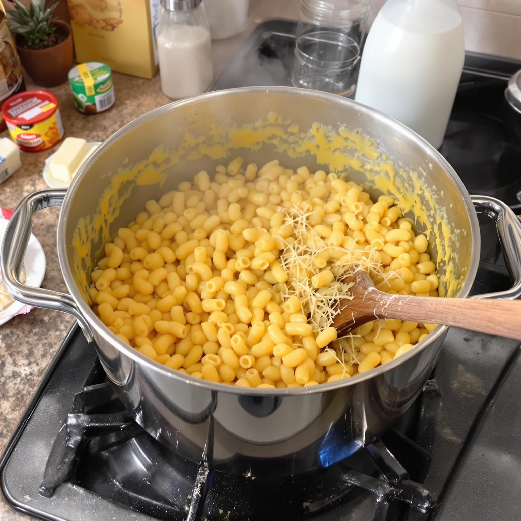 receta mac and cheese