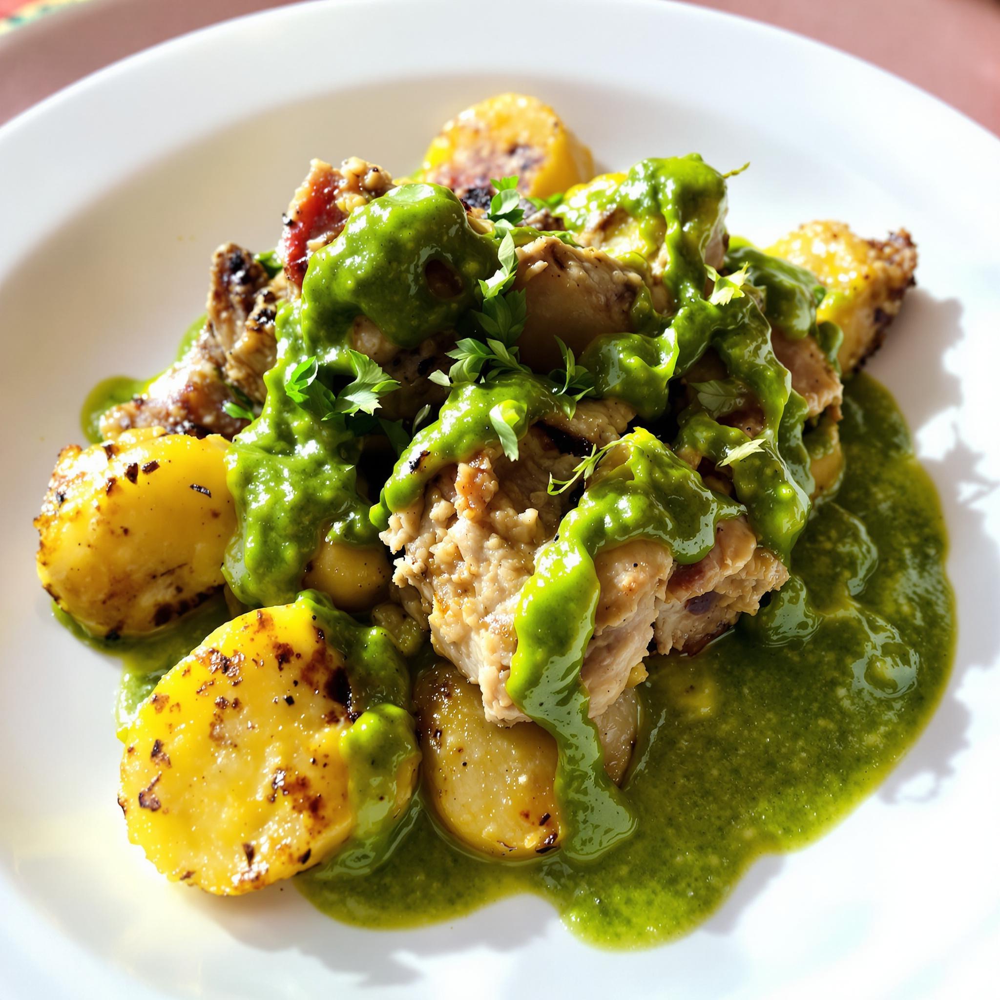 receta mojo verde