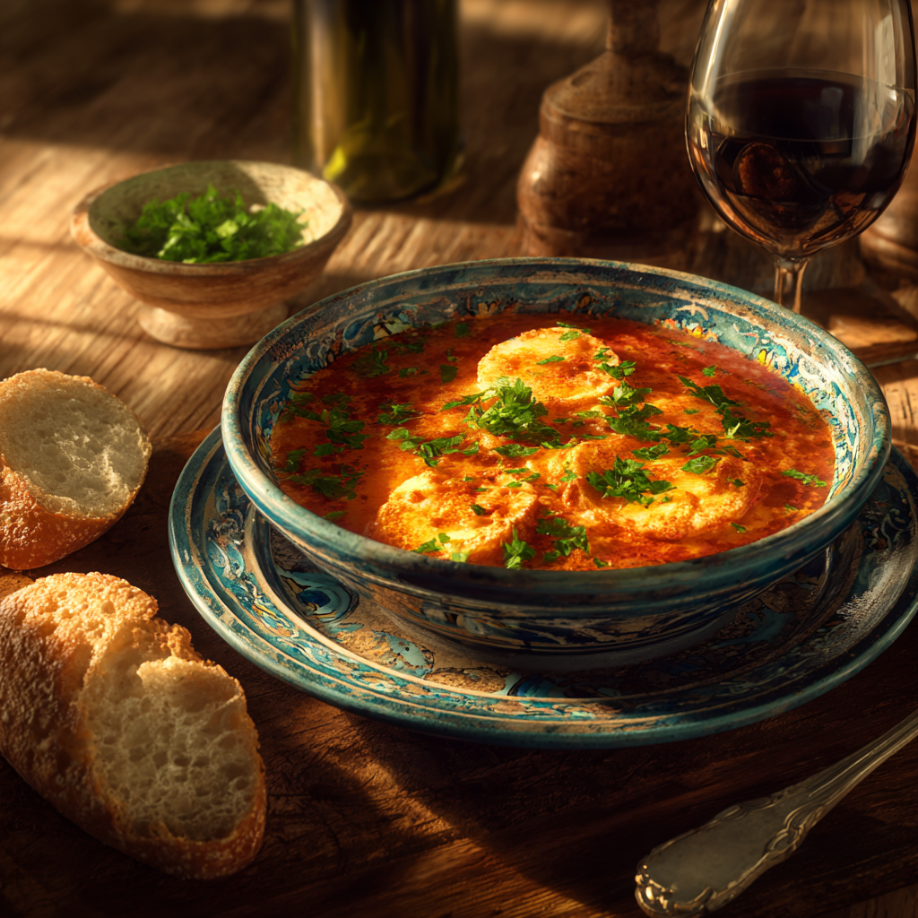 sopa de ajo thermomix