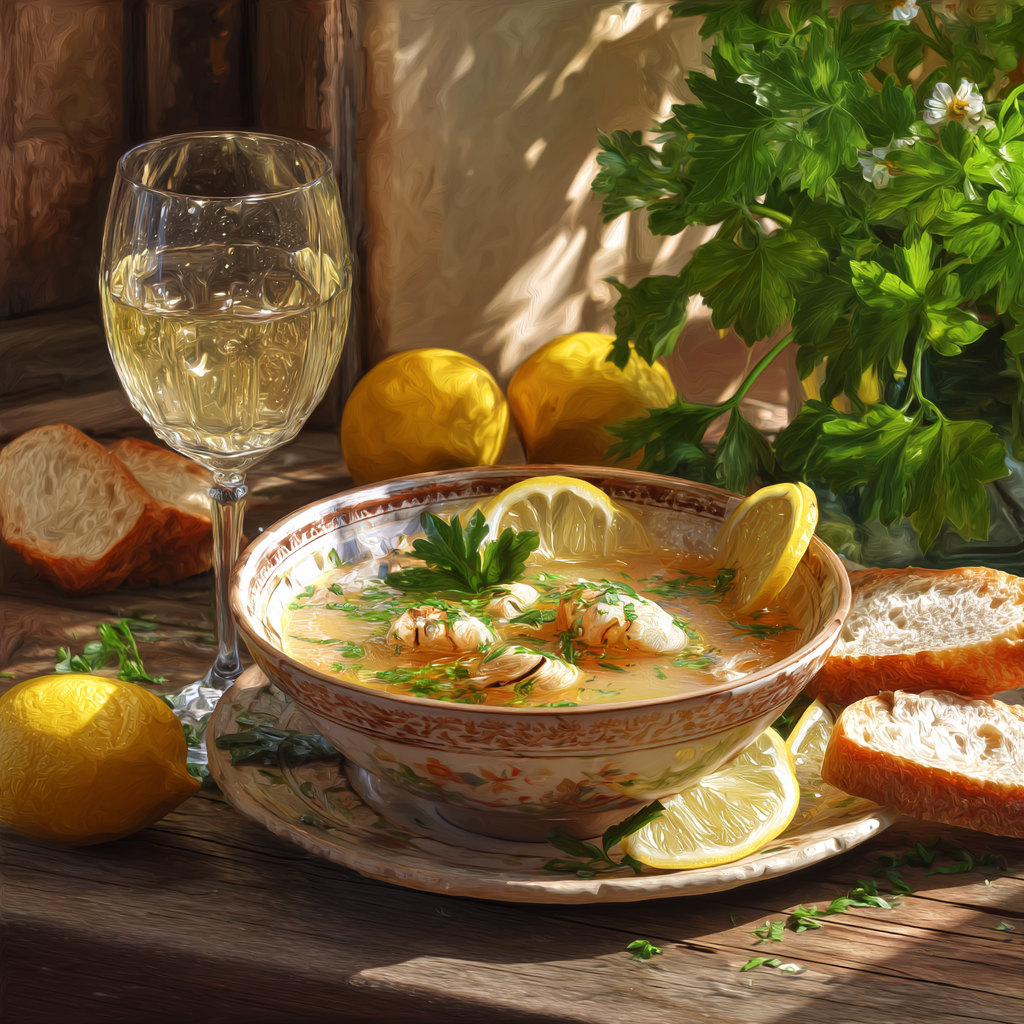 sopa de almejas