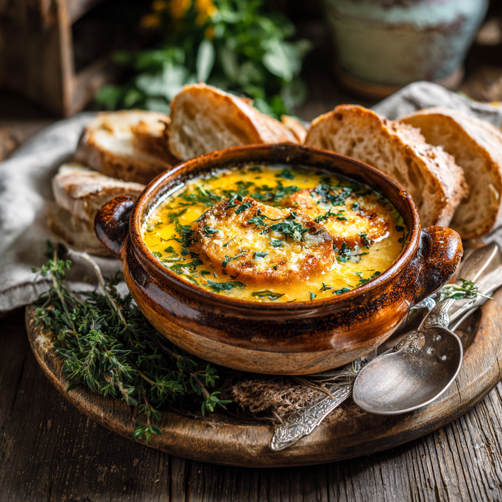 sopa de cebolla thermomix