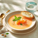 sopa de melon fria