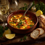 sopa de pescado tradicional vasca