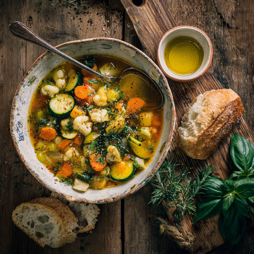 sopa de verduras thermomix