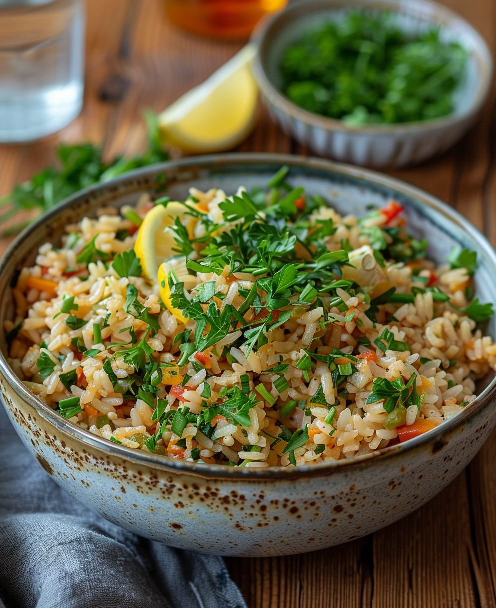 arroz con verdura thermomix