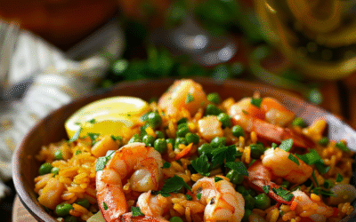 Cómo Preparar un Delicioso Arroz con Verdura y Gambas: Receta y Consejos