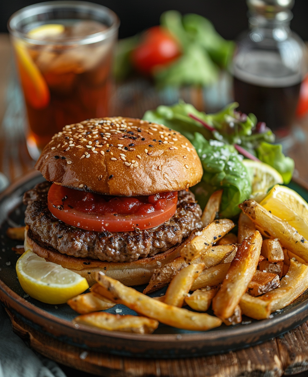 hamburguesa de merluza
