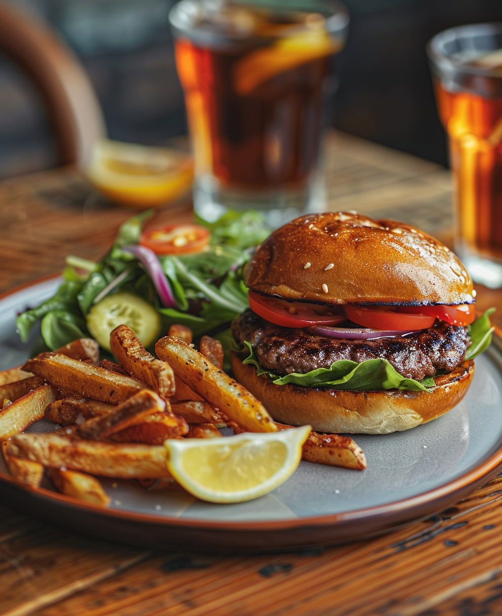 hamburguesa de merluza