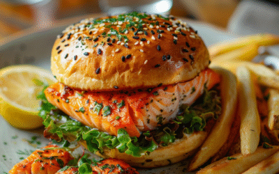 Cómo Preparar una Deliciosa Hamburguesa de Salmón: Recetas, Consejos y Más