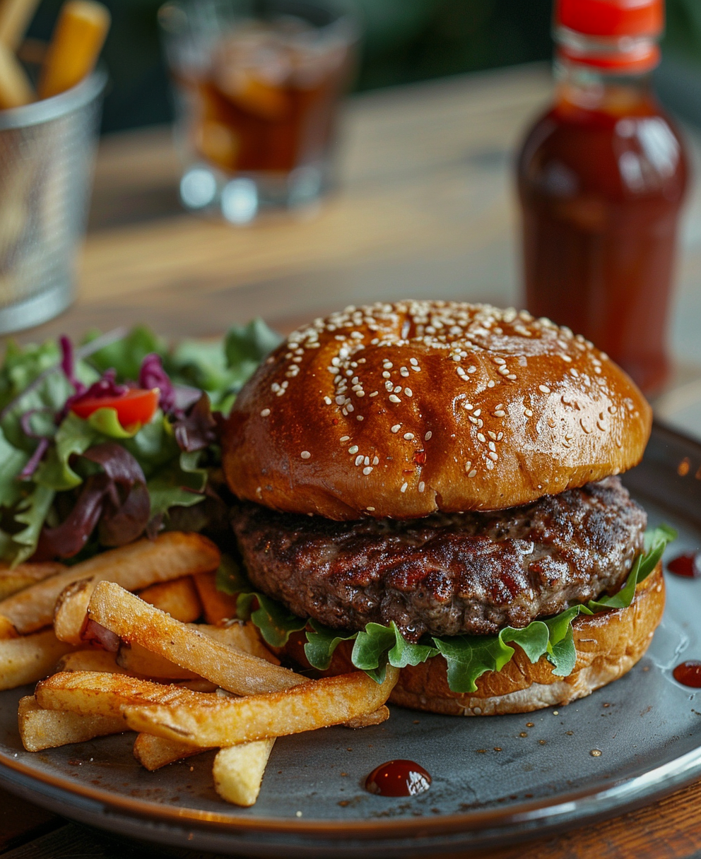 hamburguesa de ternera