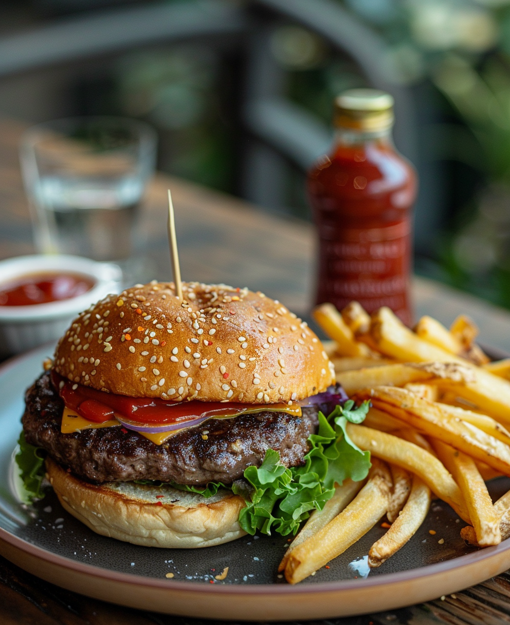hamburguesa de ternera