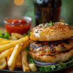 hamburguesas de pollo caseras