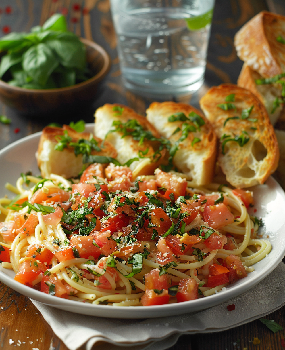 pasta con tomate