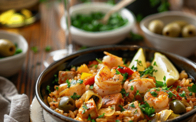 Arroz con Bacalao y Verduras: Receta Fácil y Deliciosa