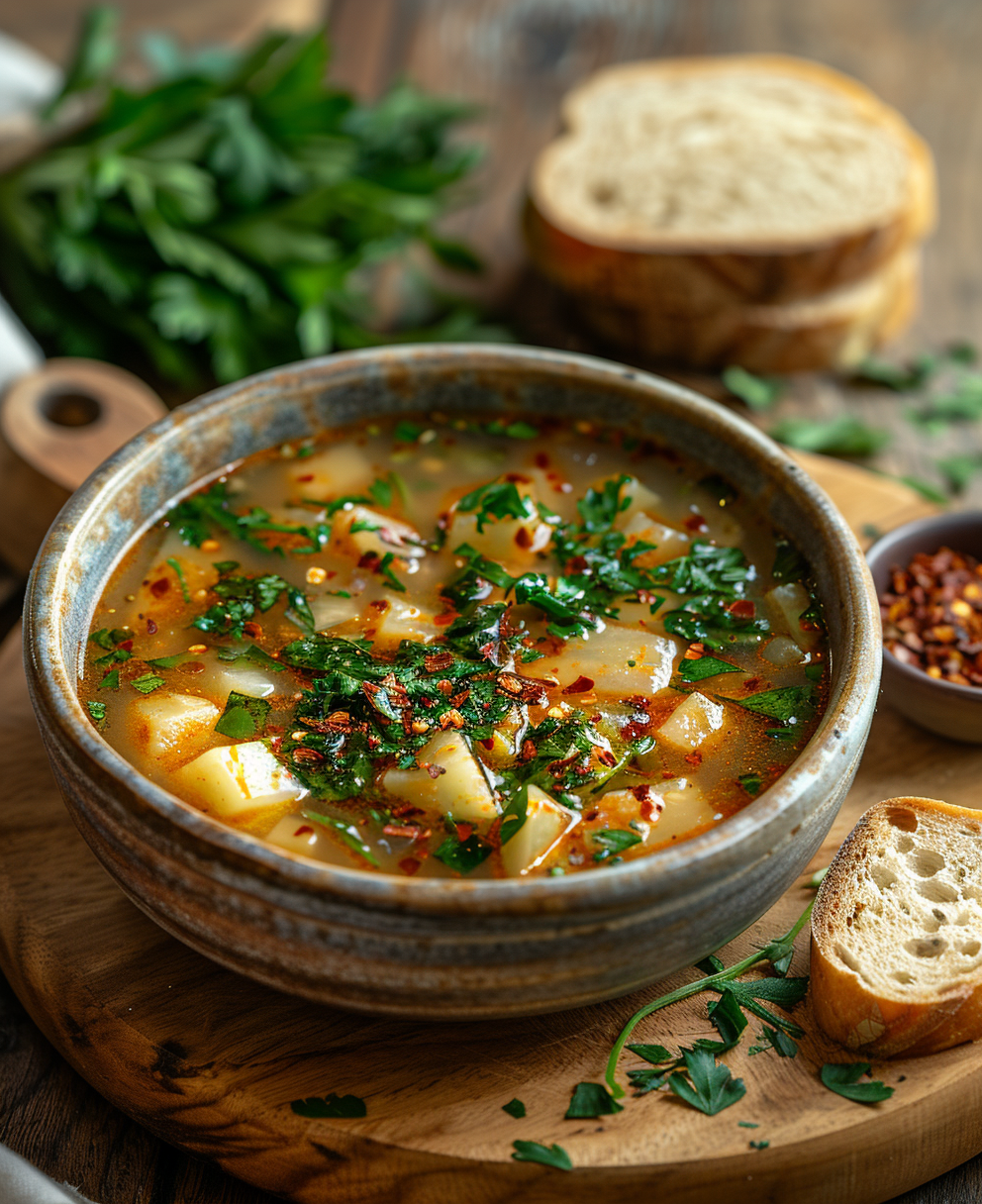 caldo de verduras