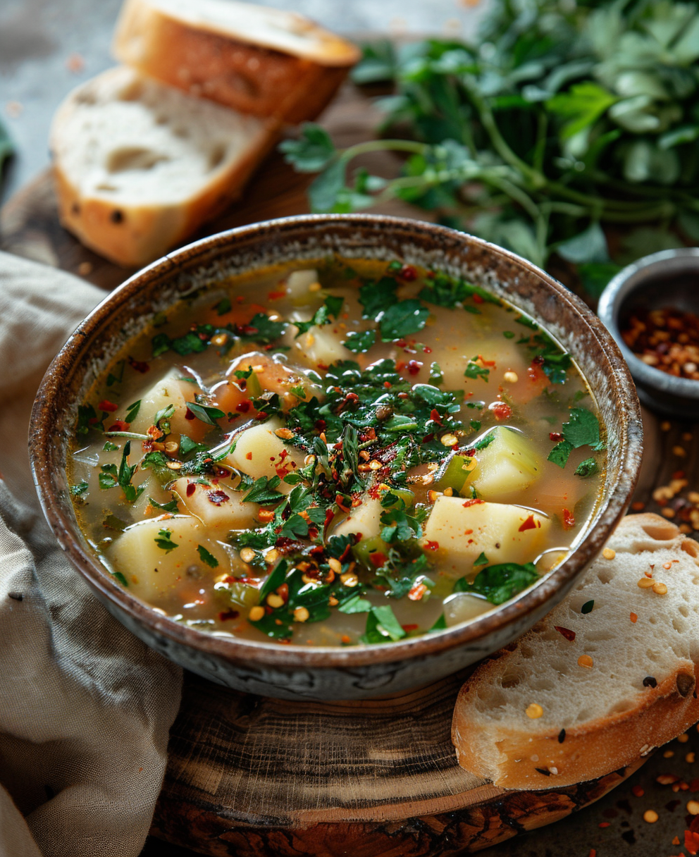 caldo de verduras