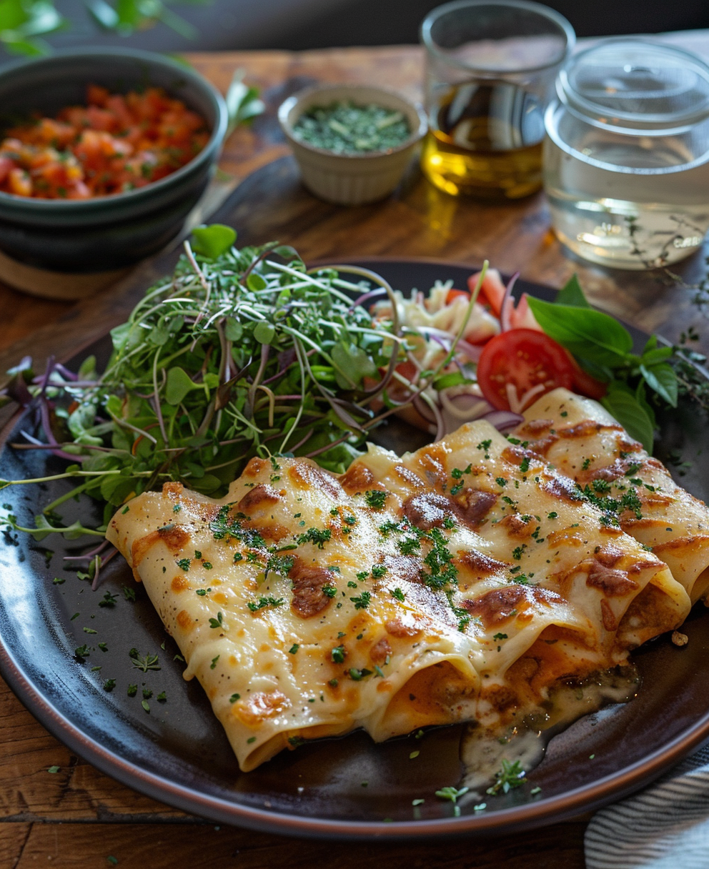 canelones de verduras
