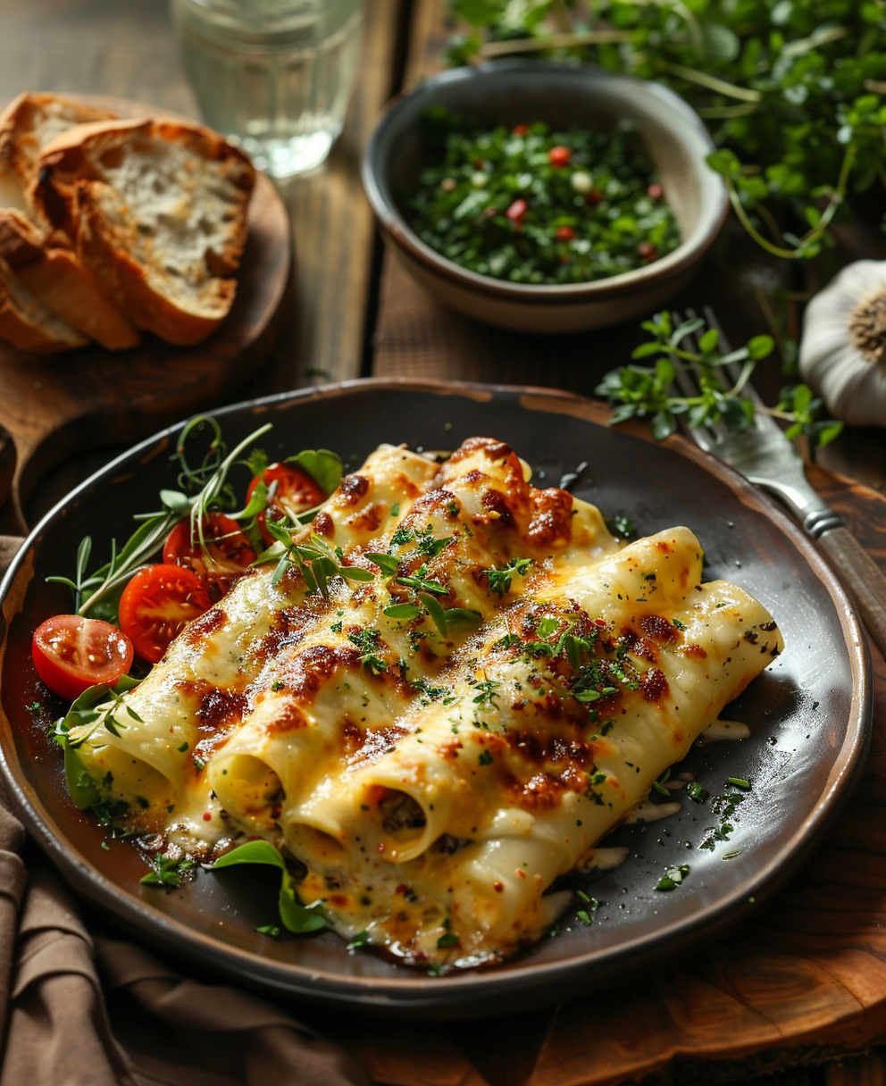 canelones de verduras
