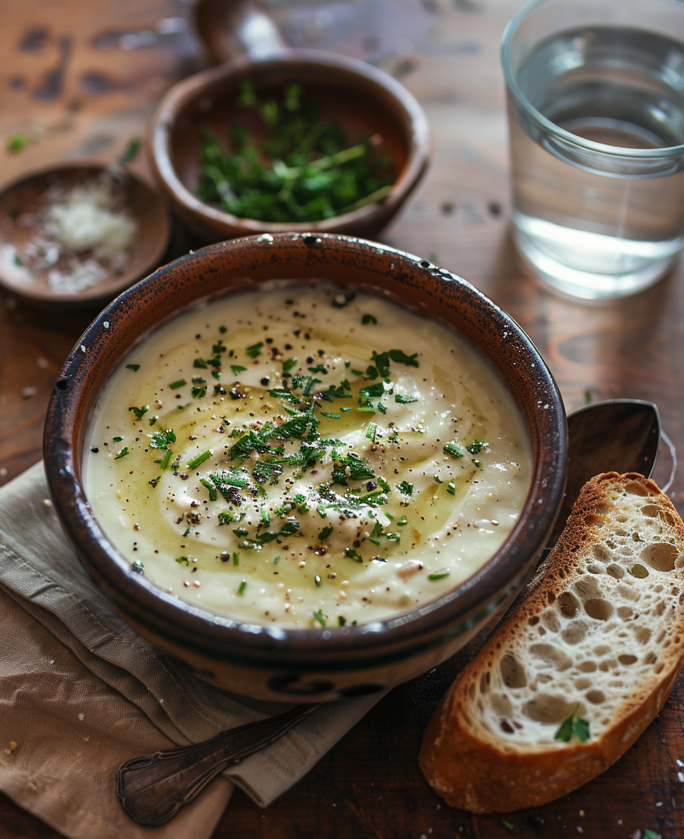 crema de verduras de la abuela