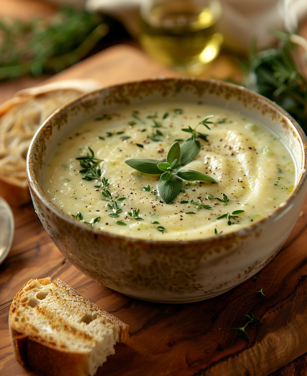 crema de verduras variadas