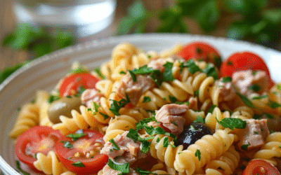 Ensalada de pasta con atún: Receta fácil y deliciosa