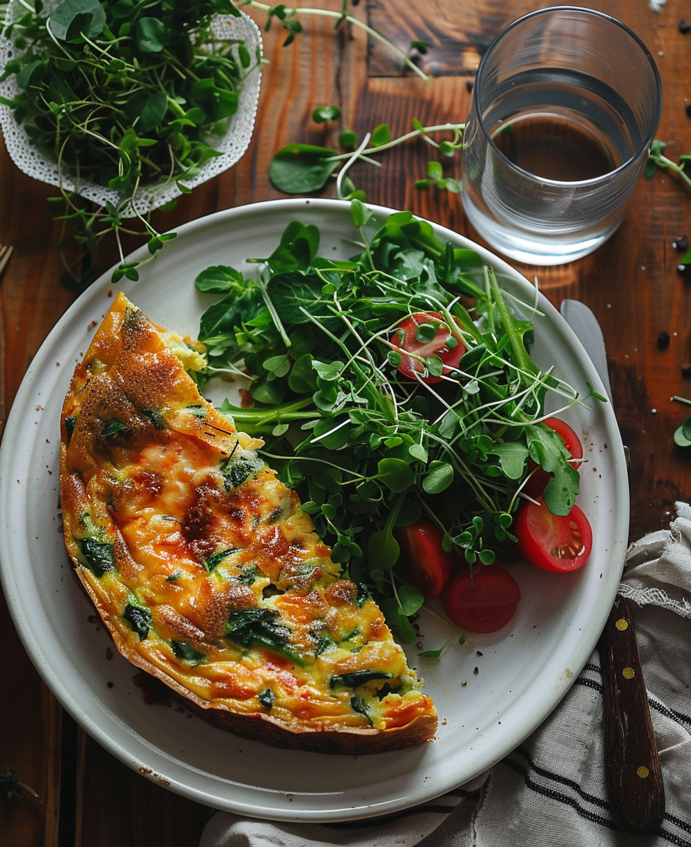 frittata de verduras