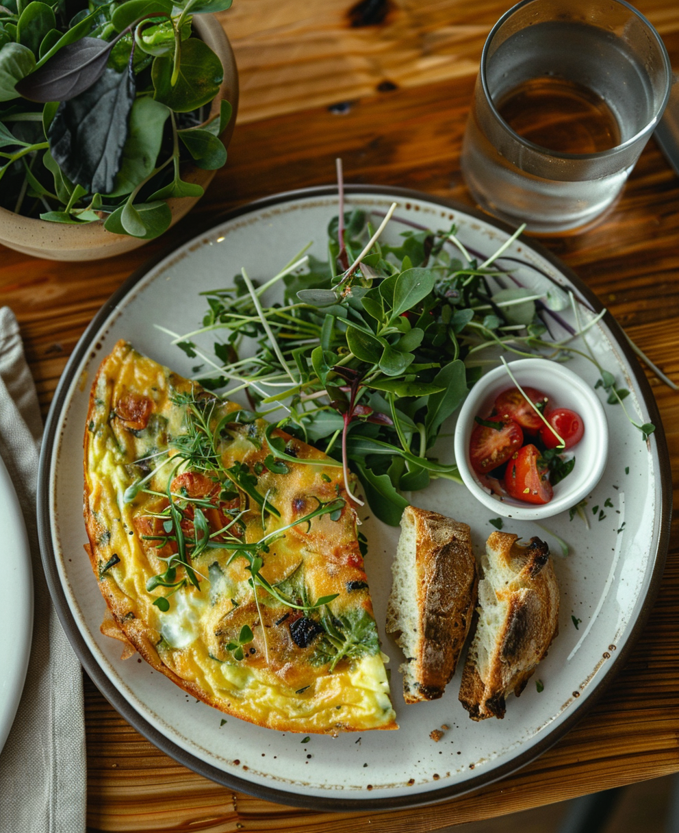 frittata de verduras