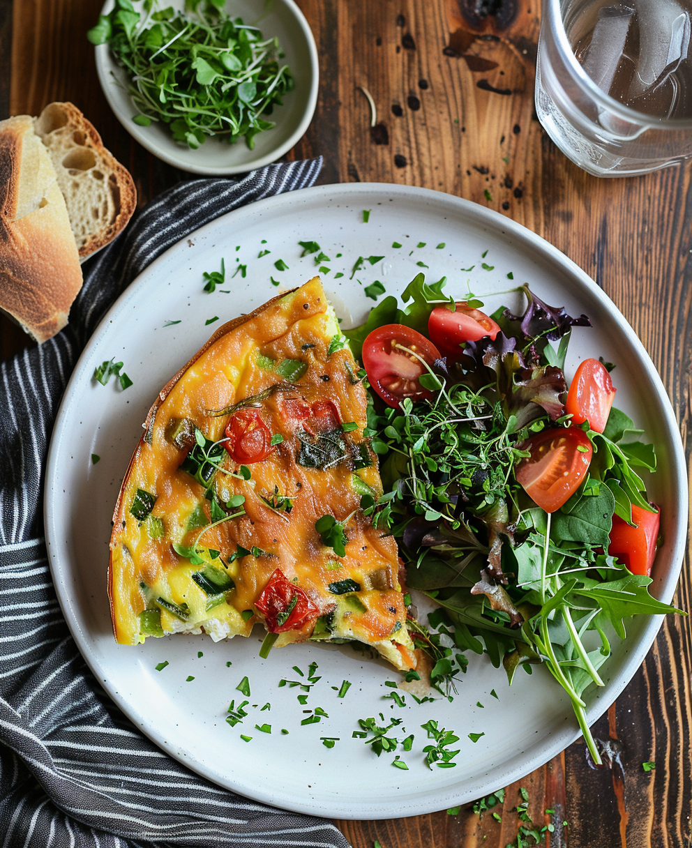 frittata de verduras