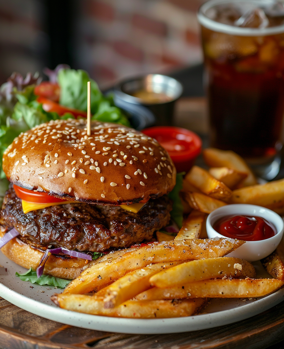 hamburguesa sin gluten