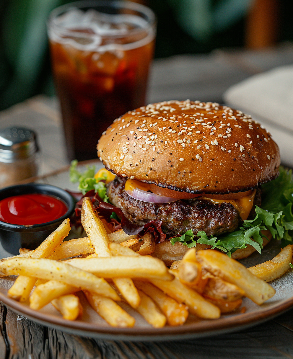 hamburguesa sin gluten