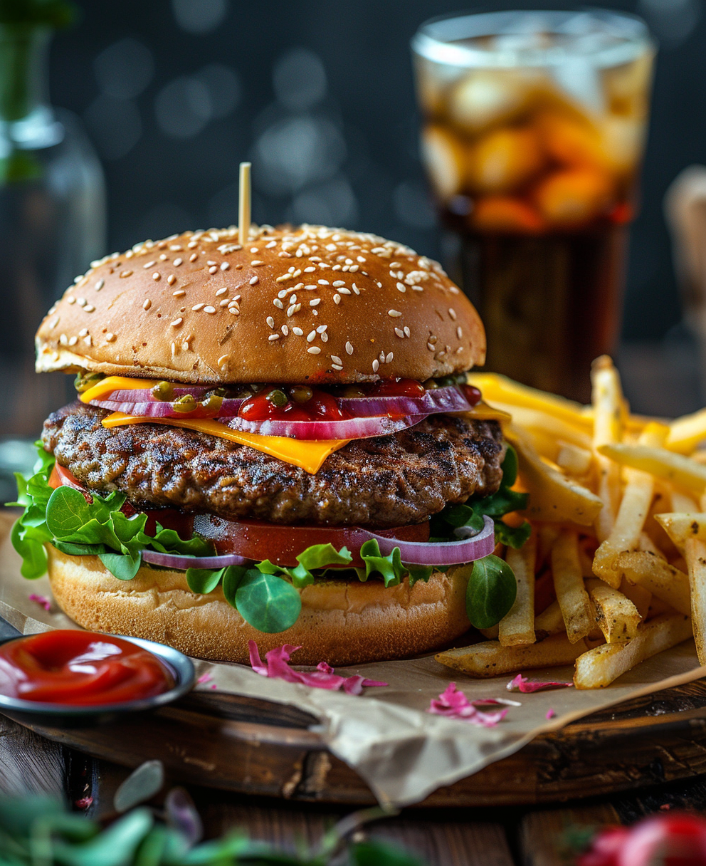 hamburguesa sin gluten