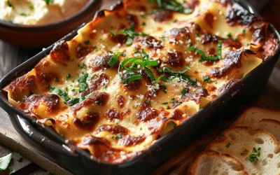 Lasaña de verduras con bechamel: Receta fácil y deliciosa