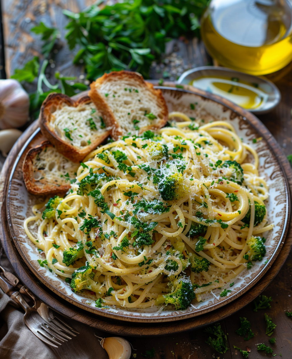 pasta con brócoli