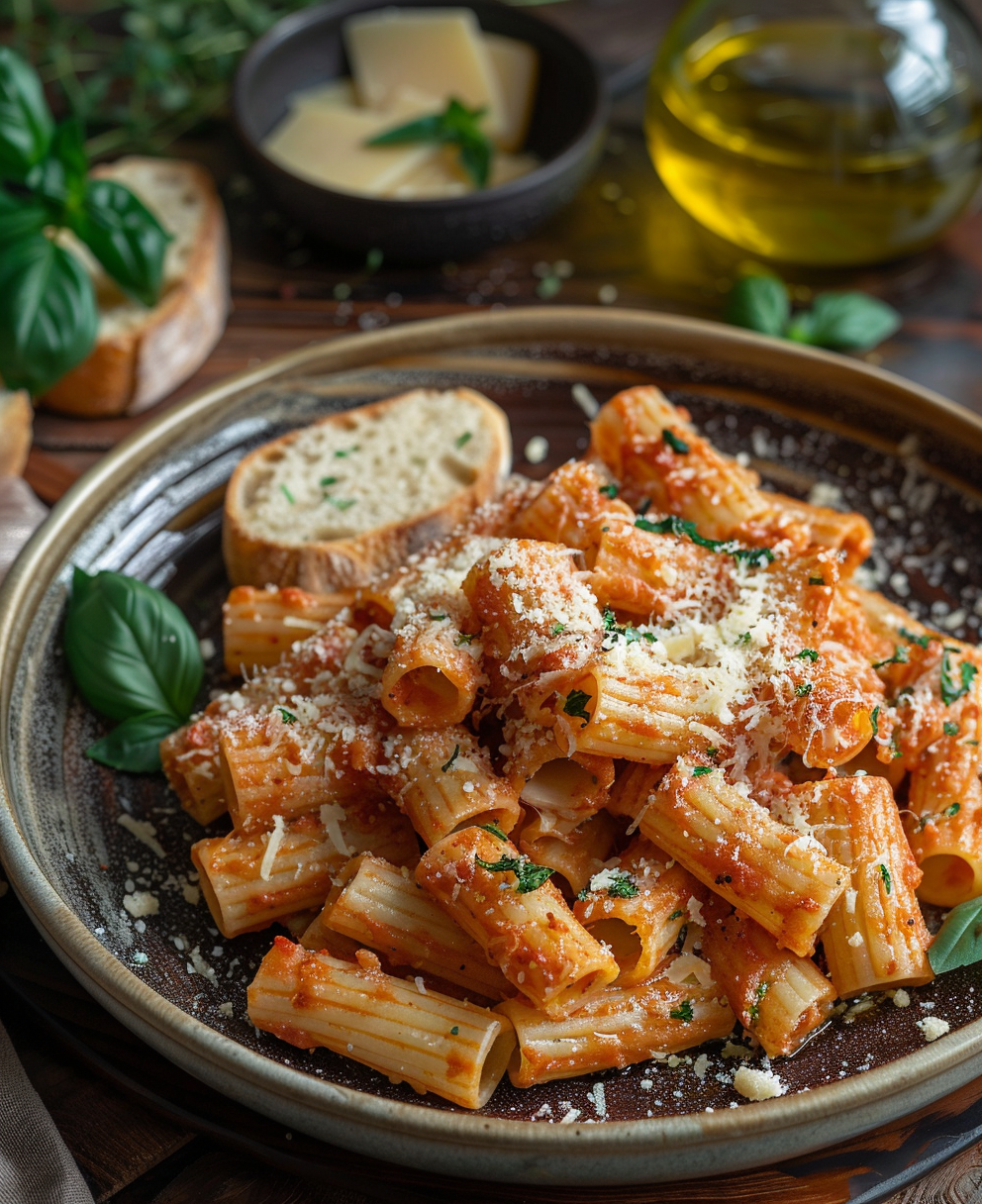 pasta con calabacín