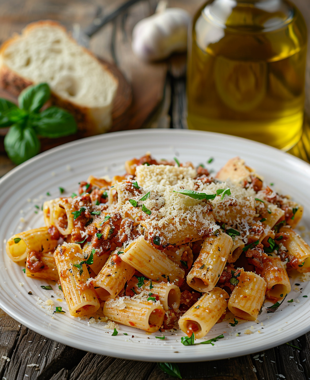 pasta con calabacín