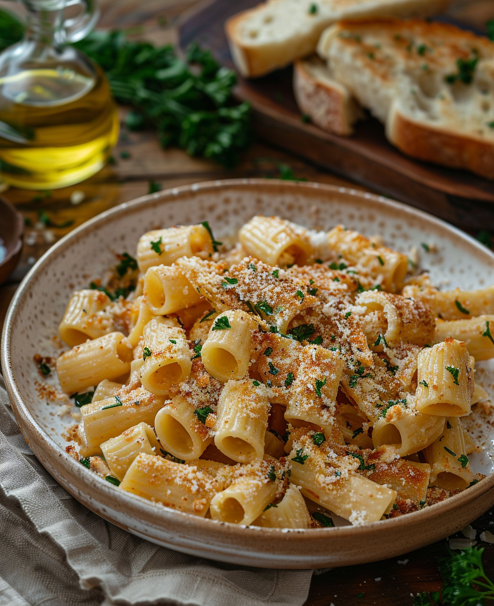 pasta con paccheri