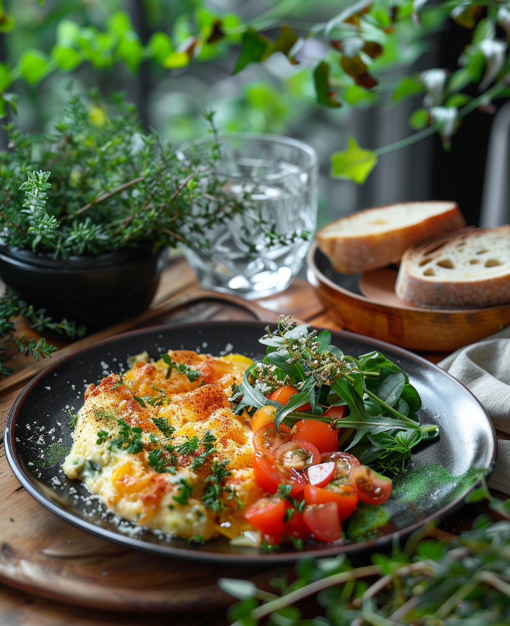 pastela de verduras