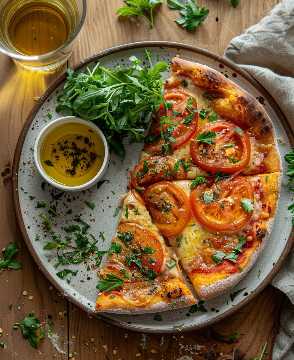 pizza de verduras