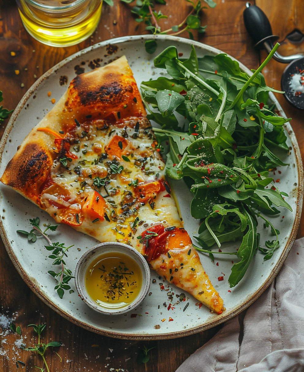 pizza de verduras