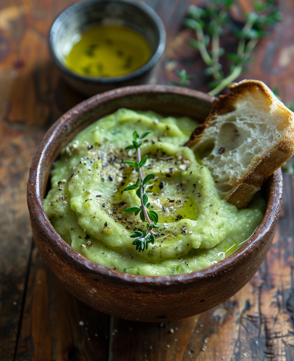 puré de verduras