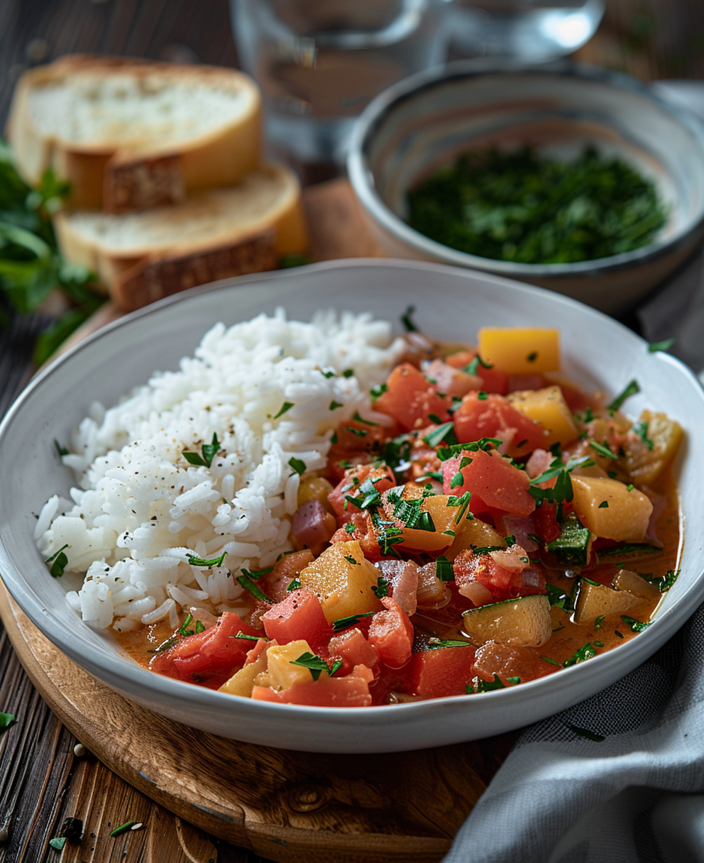 receta menestra de verduras congelada con jamón
